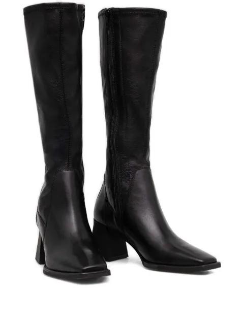 VAGABOND 70mm Hedda square-toe block-heel boots