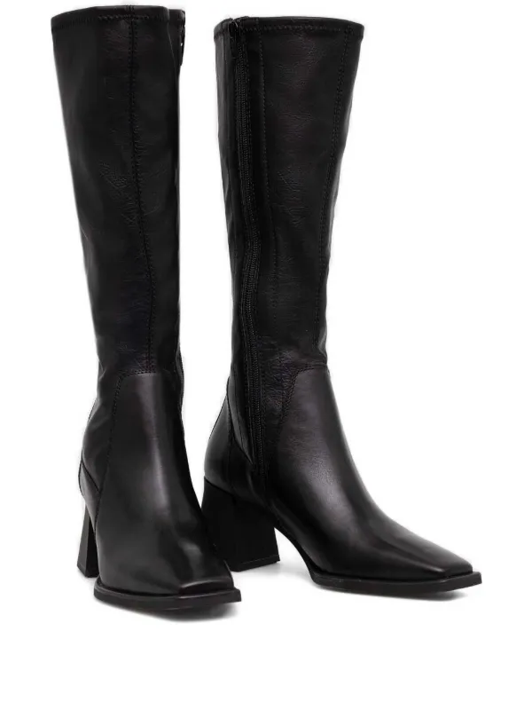 VAGABOND Hedda Stiefel Mit Blockabsatz 70mm Schwarz FARFETCH AT