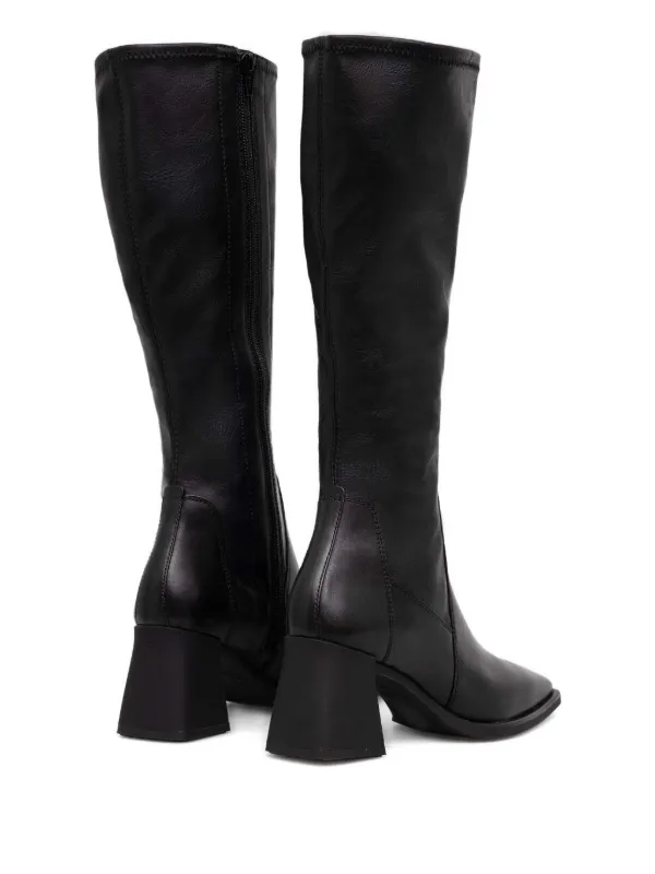VAGABOND 70mm Hedda square-toe block-heel Boots Black FARFETCH PH