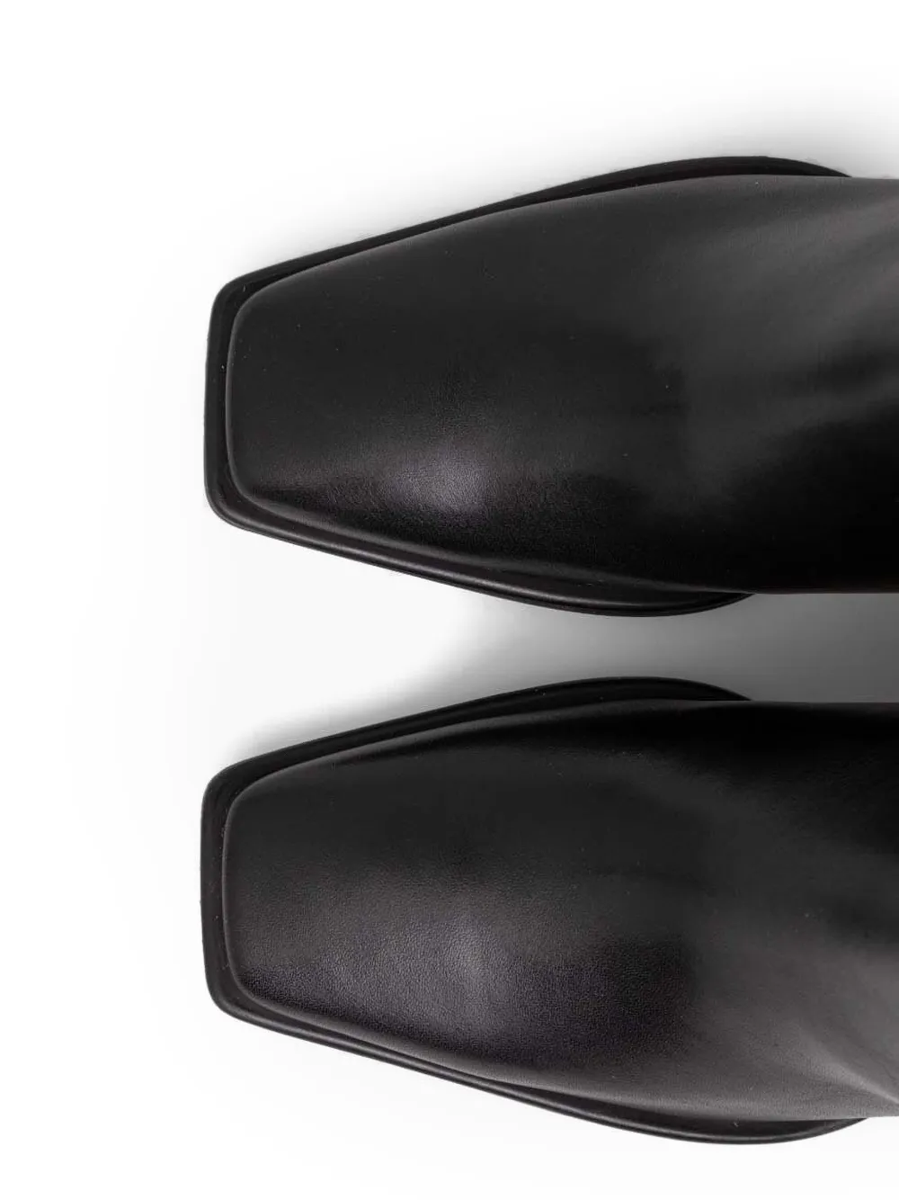 Vagabond 70mm Hedda Square-toe Block-heel Boots In Black
