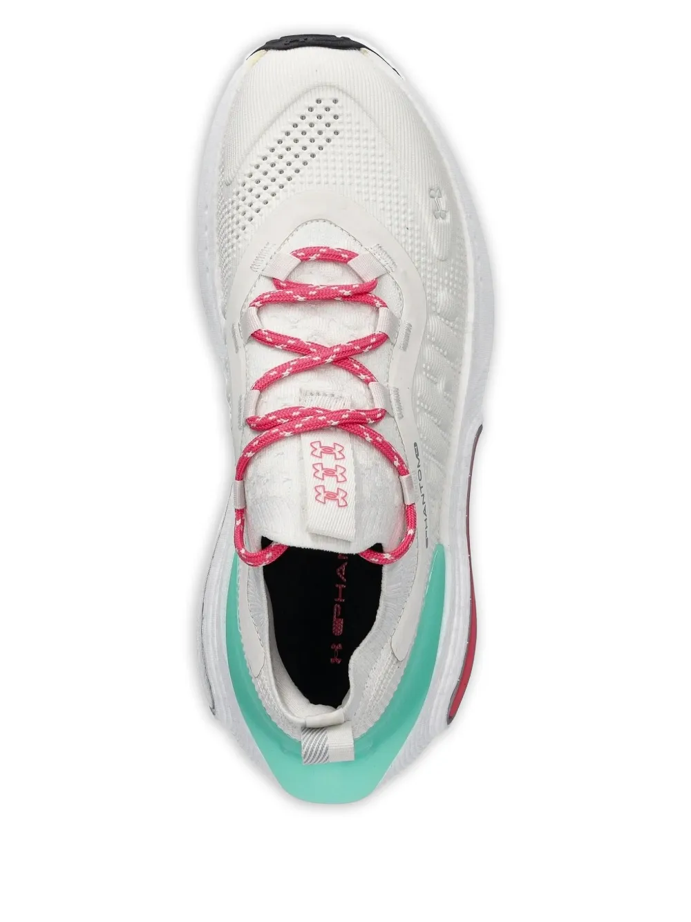Under Armour UA Phantom 4 gebreide sneakers Wit