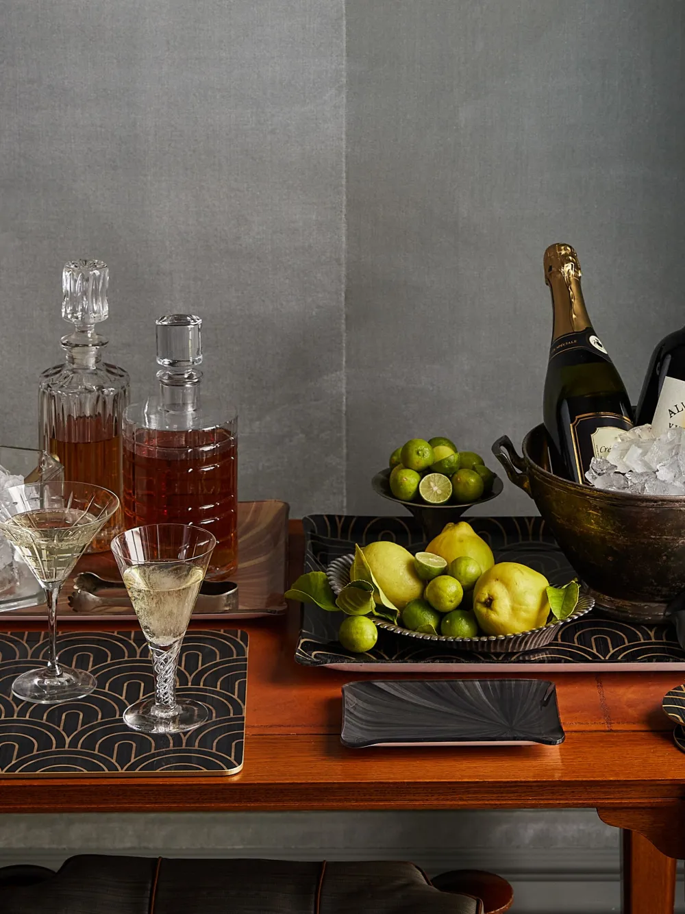 HestiaLiving Deco round coasters (set of four) | Tableware | Image 2