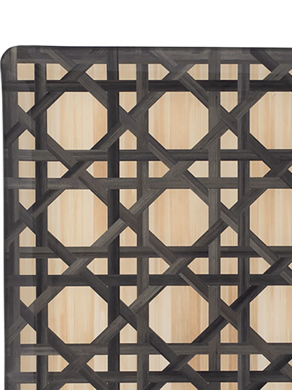 Hestialiving Epoch Geometric-pattern Serving Tray (46 Cm) In Multi