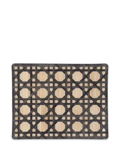 HestiaLiving Epoch geometric-pattern serving tray (46 cm)