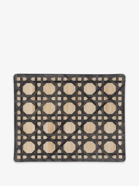 HestiaLiving Epoch geometric-pattern serving tray (46 cm)