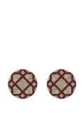 HestiaLiving Arabesque geometric tablemats (set of two) - Neutrals