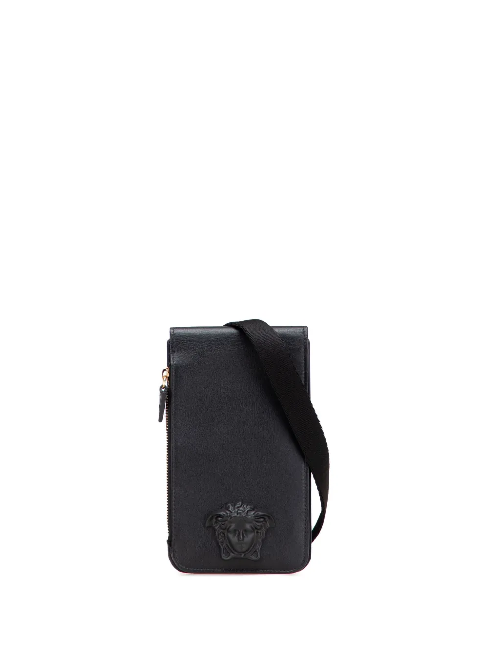 Versace Pre-Owned 2010-2025 Leather Medusa Phone Pouch crossbody bag - Versace Pre-Owned 2010-2025 Leather Medusa Phone Pouch crossbody bag -