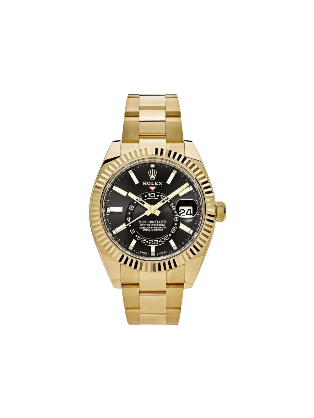 Rolex 2021 Sky-Dweller 42mm - ブラック Rolex 2021 Sky-Dweller 42mm - ブラック