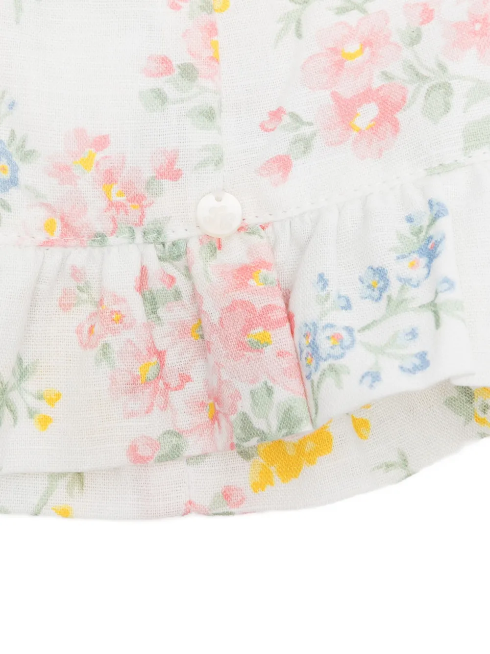 Tartine Et Chocolat flower-patterned hat - Wit