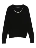 Simone Rocha pearl-embellished sweater - Black