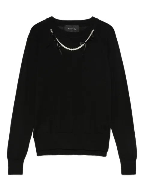 Simone Rocha pearl-embellished sweater