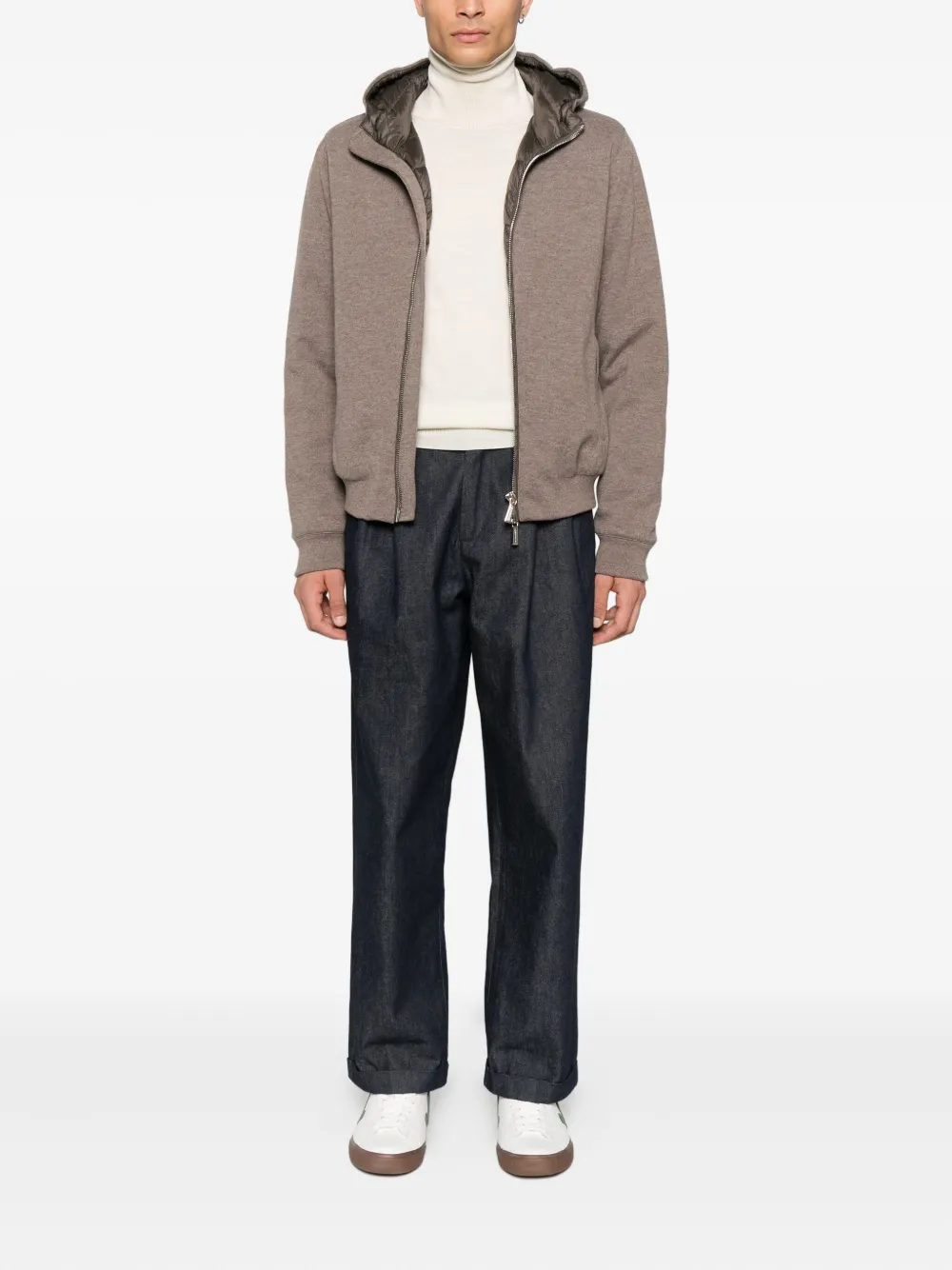 Moorer Brigno jacket Bruin