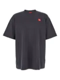 The North Face crew-neck logo-patch T-shirt - Black