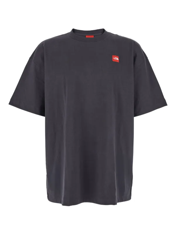 The North Face logo-patch T-shirt | Grey | FARFETCH
