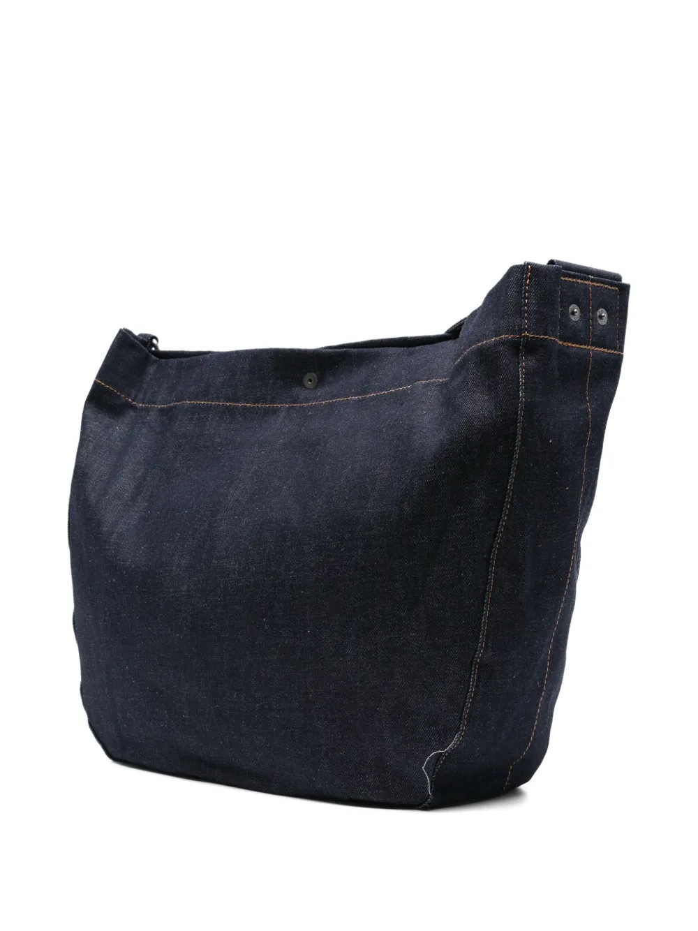 A.P.C. Medium denim crossbodytas Blauw