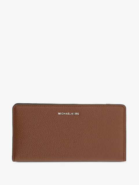 Michael Kors logo-detail leather wallet