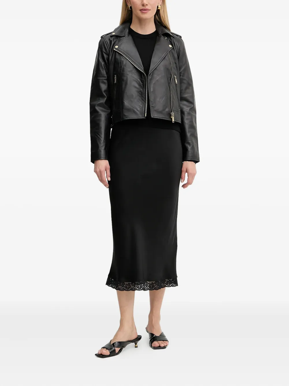 Michael Michael Kors Button-embellished Sweater In Black