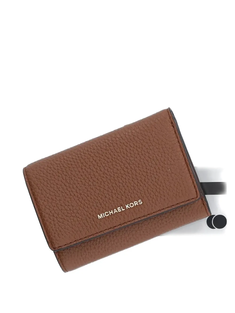 Michael Kors leather zip-top wallet Bruin