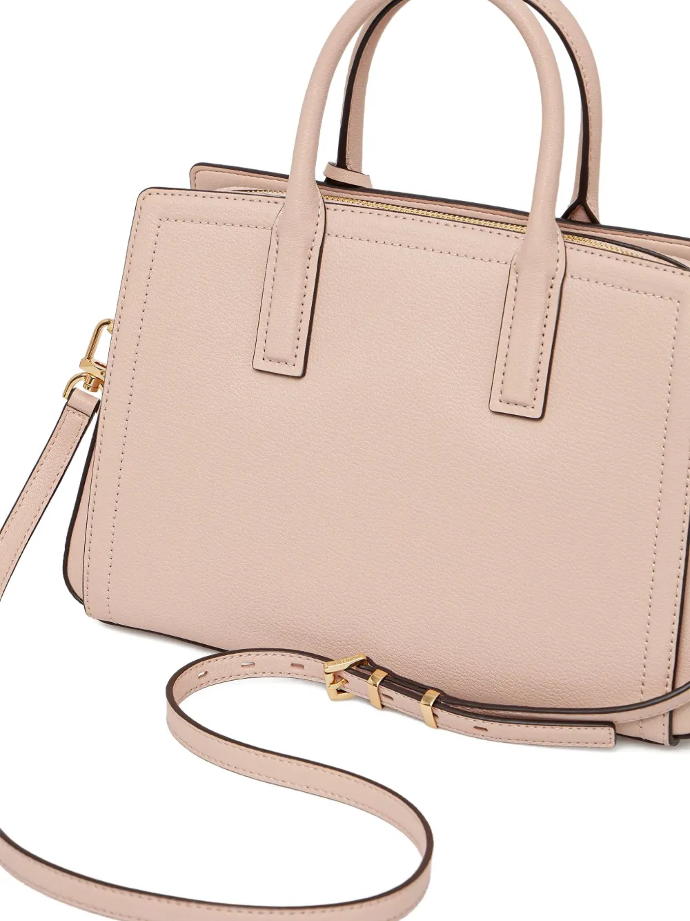 Michael Kors medium Laila leather satchel bag Roze