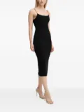 Michael Michael Kors chain-strap midi dress - Black