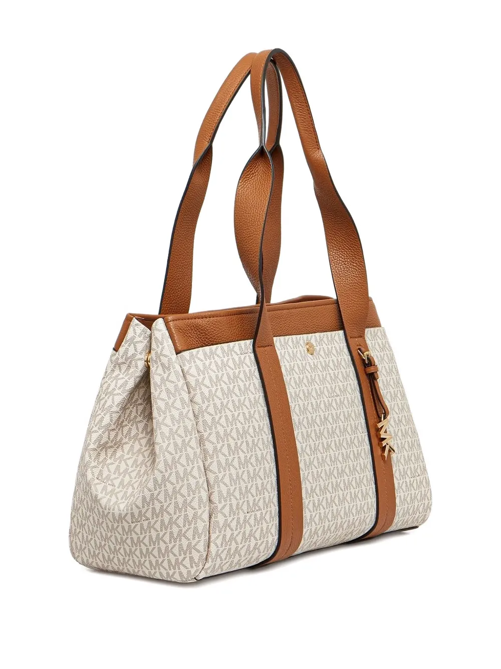 Michael Michael Kors Monogram Tote Bag In Gray