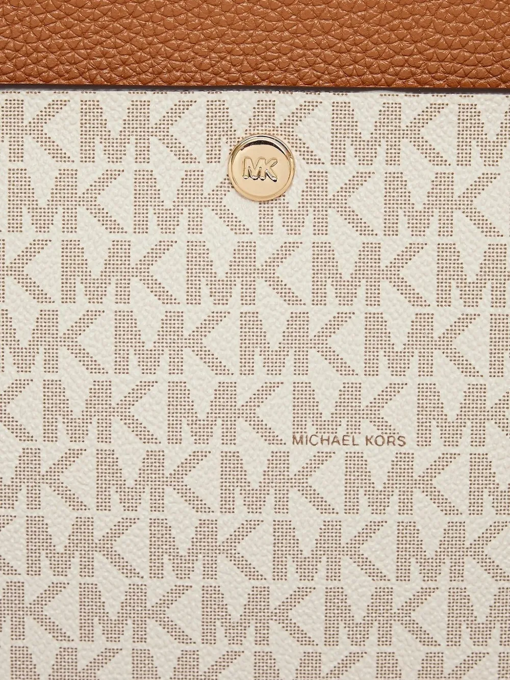 Michael Michael Kors Monogram Tote Bag In Gray