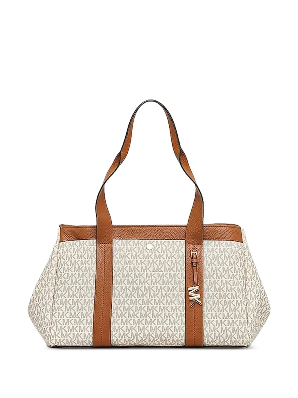Michael Michael Kors モノグラム ハンドバッグ - グレー Michael Michael Kors モノグラム ハンドバッグ - グレー