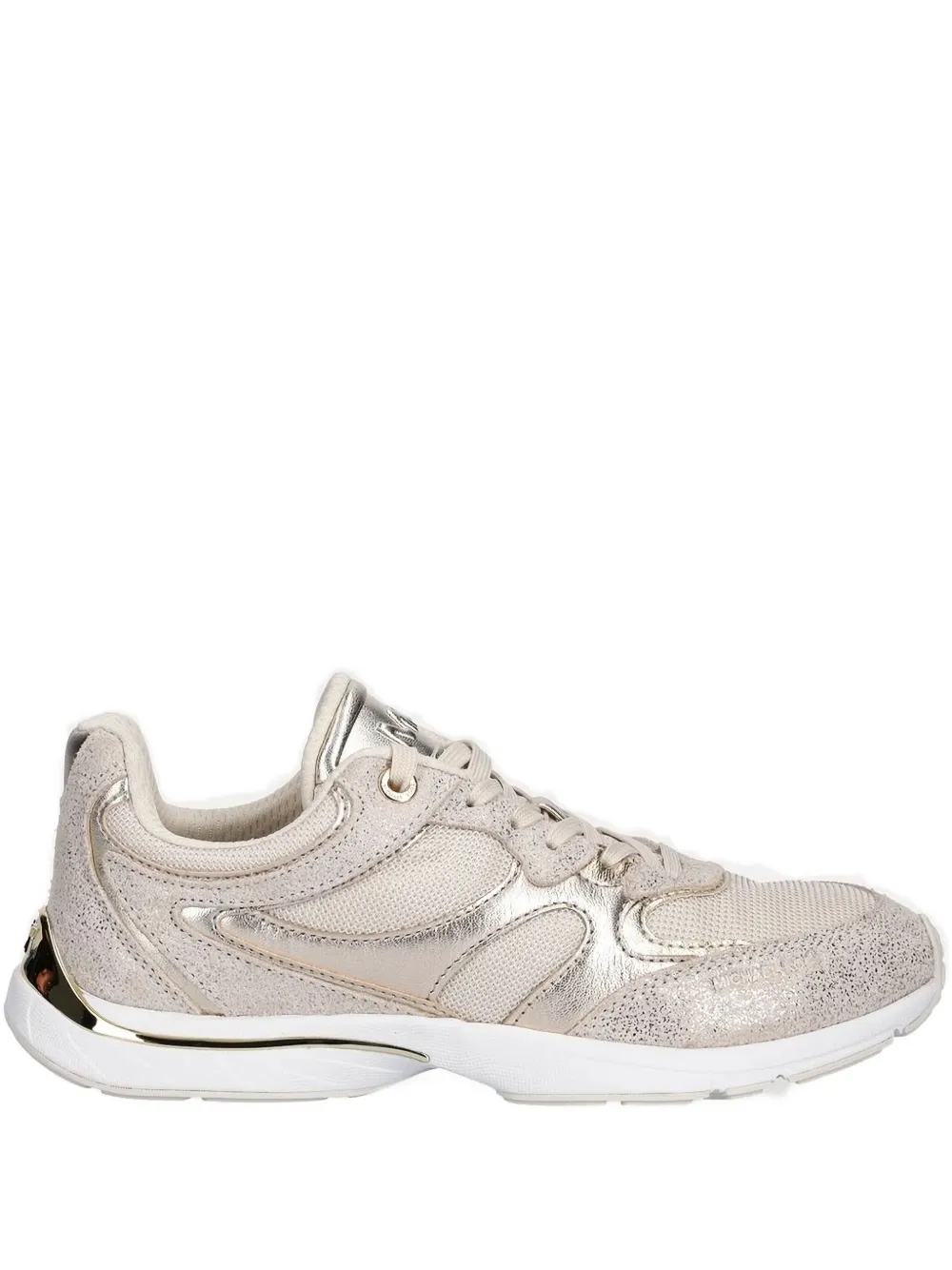 Michael Michael Kors Lace-up Sneakers In Neutral