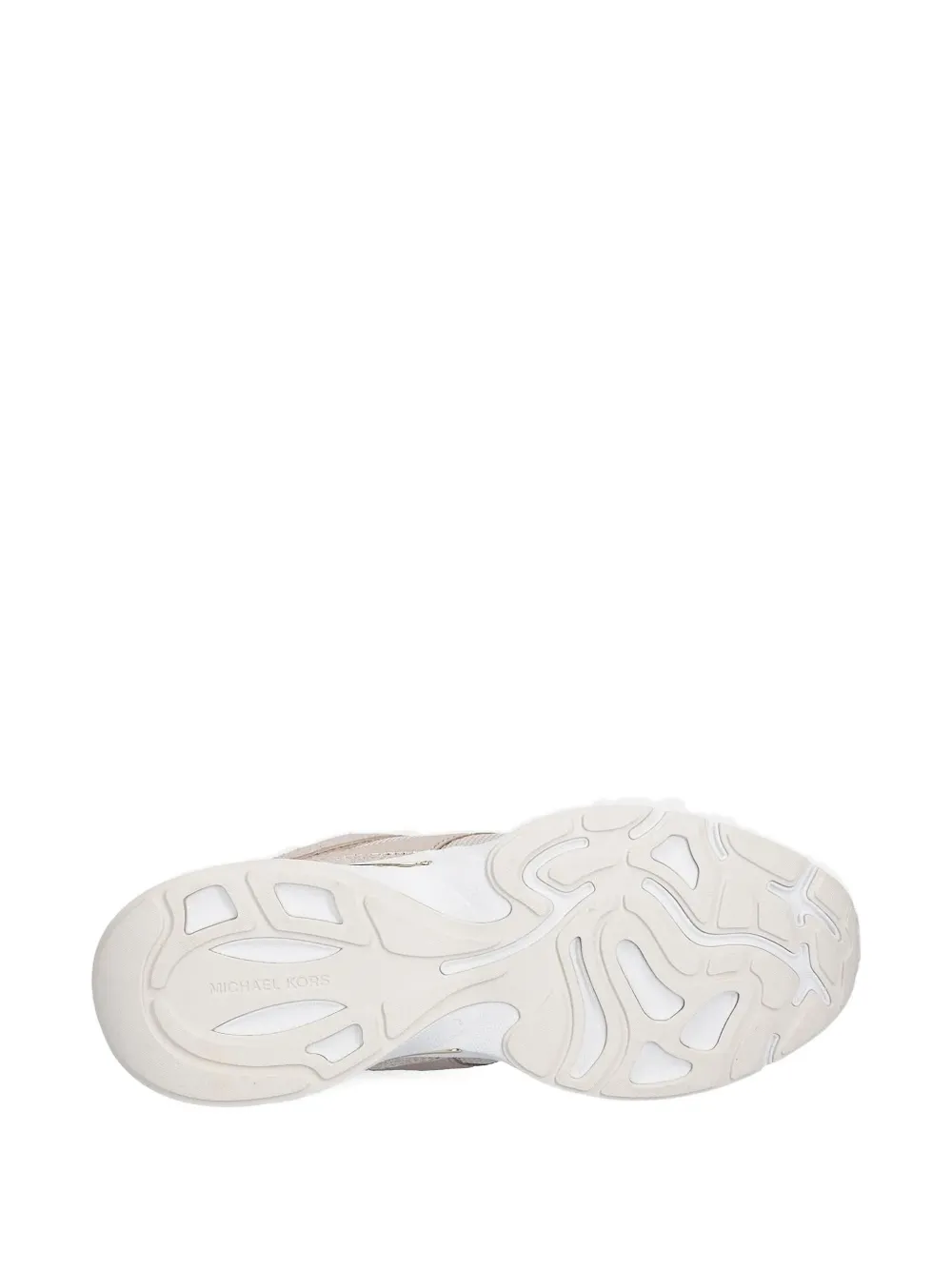 Michael Michael Kors Lace-up Sneakers In Neutral