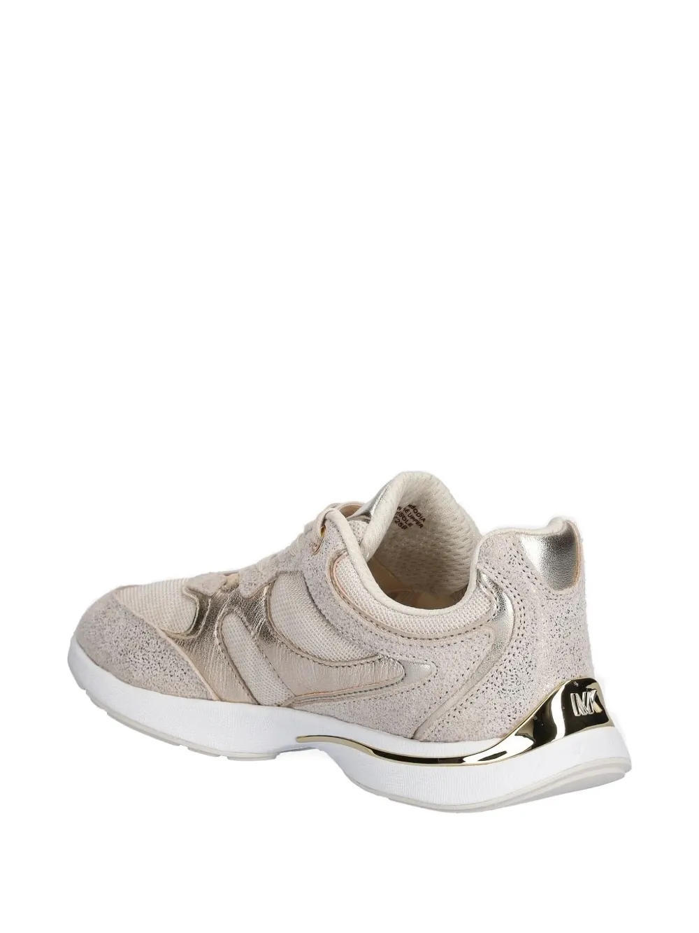 Michael Michael Kors Lace-up Sneakers In Neutral