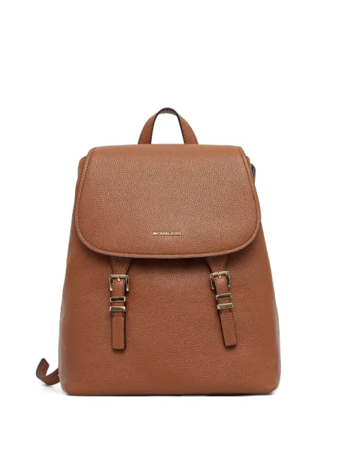 Michael Michael Kors Quinn leren rugzak met dubbele gesp