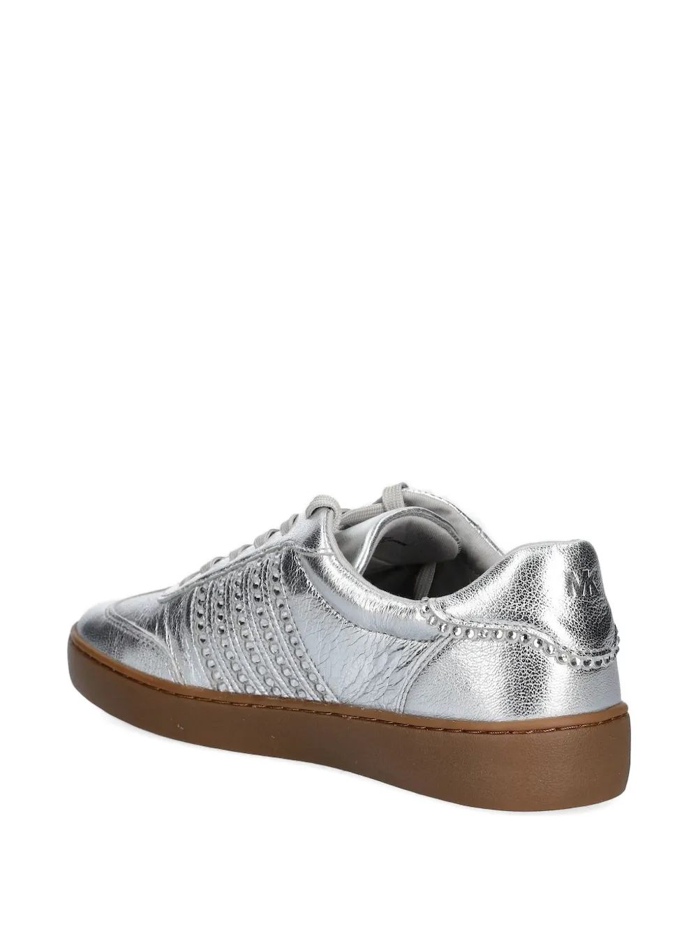 Michael Michael Kors Embellished Sneakers In Gray