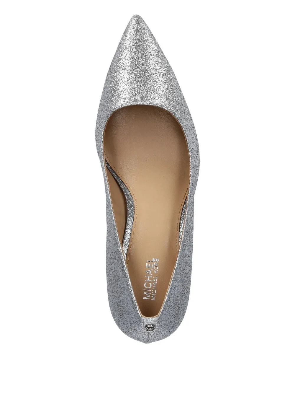 Michael Michael Kors 80mm Pointed-toe Heeled Pumps In Gray