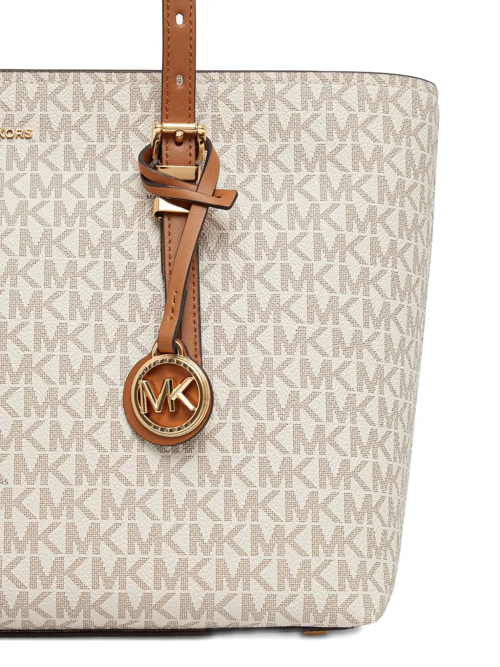 Michael Kors Quinn monogram tote bag Beige