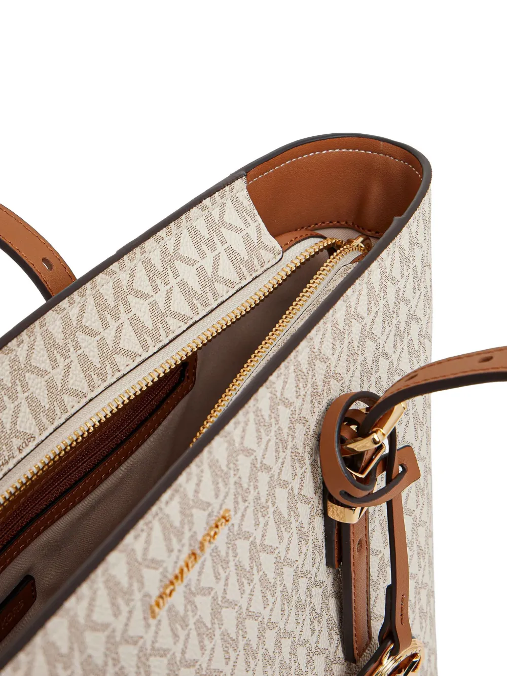 Michael Kors Quinn monogram tote bag Beige