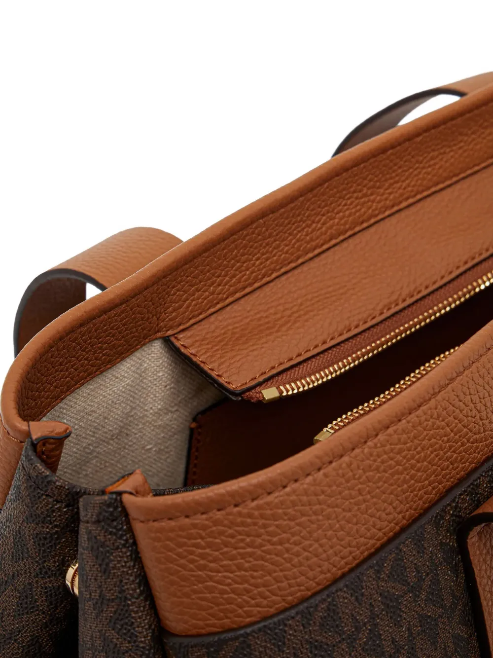 Michael Kors monogram-pattern tote bag Bruin