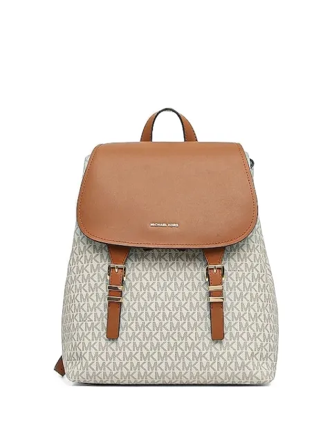 Michael Michael Kors monogram flap backpack