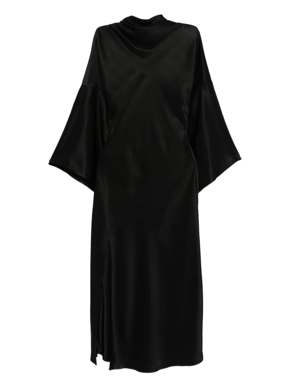 PINKO open-back midi dress Zwart