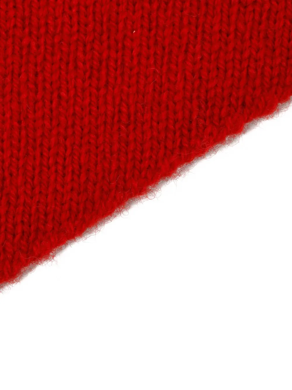 Simone Rocha Sjaal verfraaid met parels en logo Rood