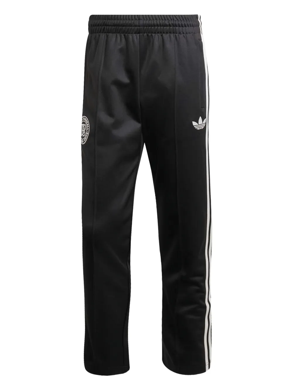 three-stripe embroidered track pants
