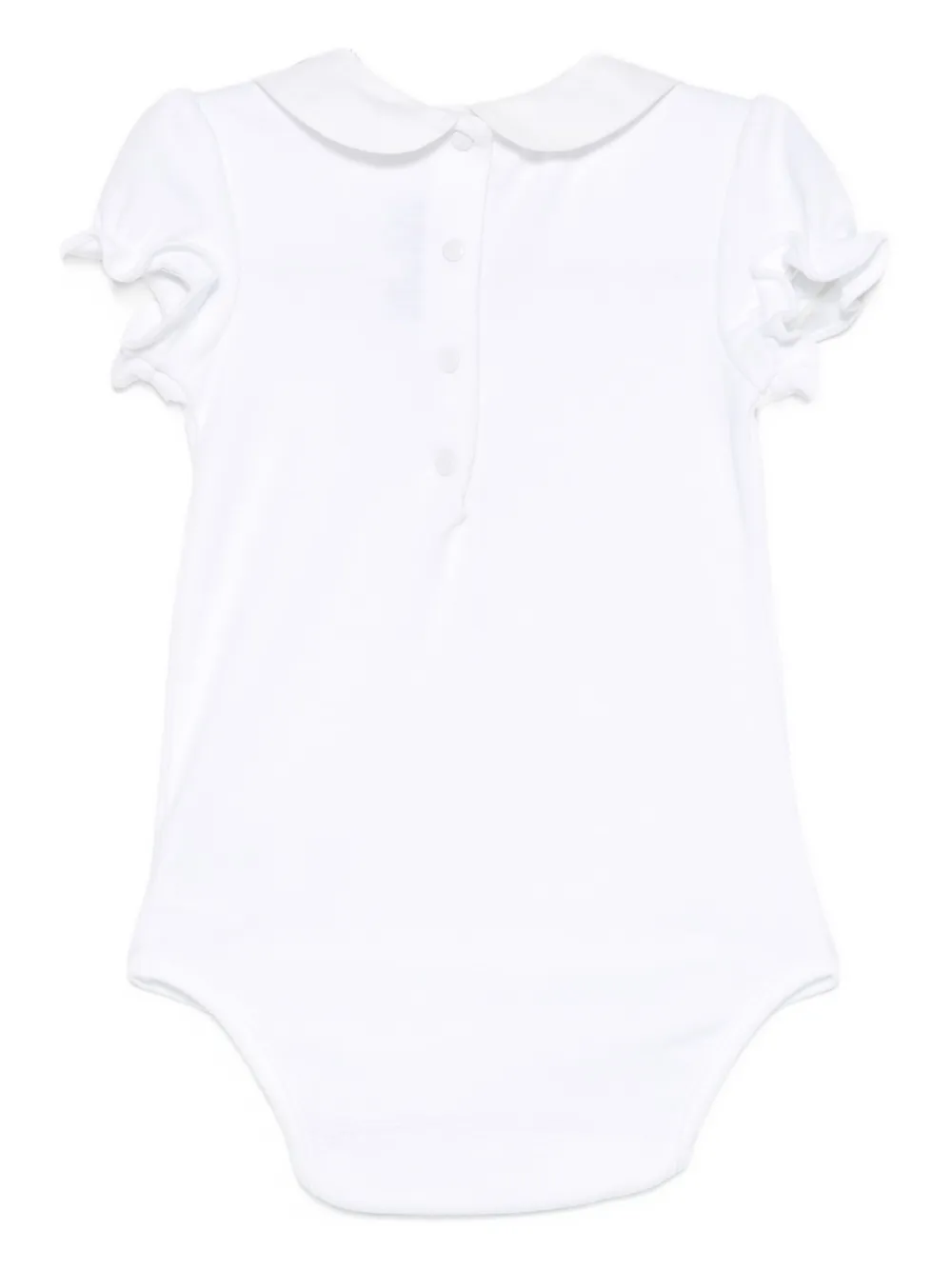 Tartine Et Chocolat embroidered-collar body - Wit