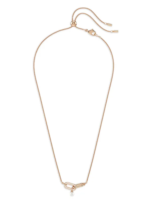 Swarovski Constella ネックレス ローズゴールド パール 31189580_60748998_600.jpg