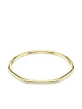 Swarovski Dextera gold crystal-embellished bangle