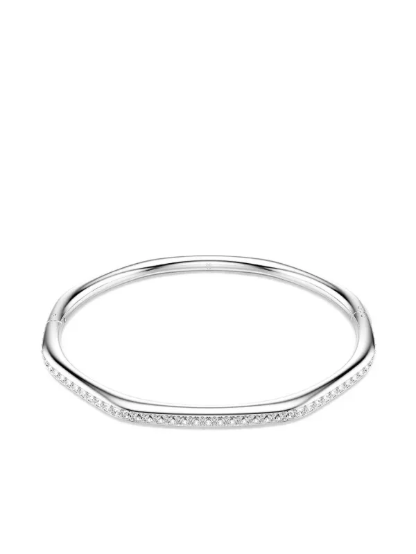Swarovskiクリスタルバングル Swarovski Dextera クリスタル バングル | シルバートーン