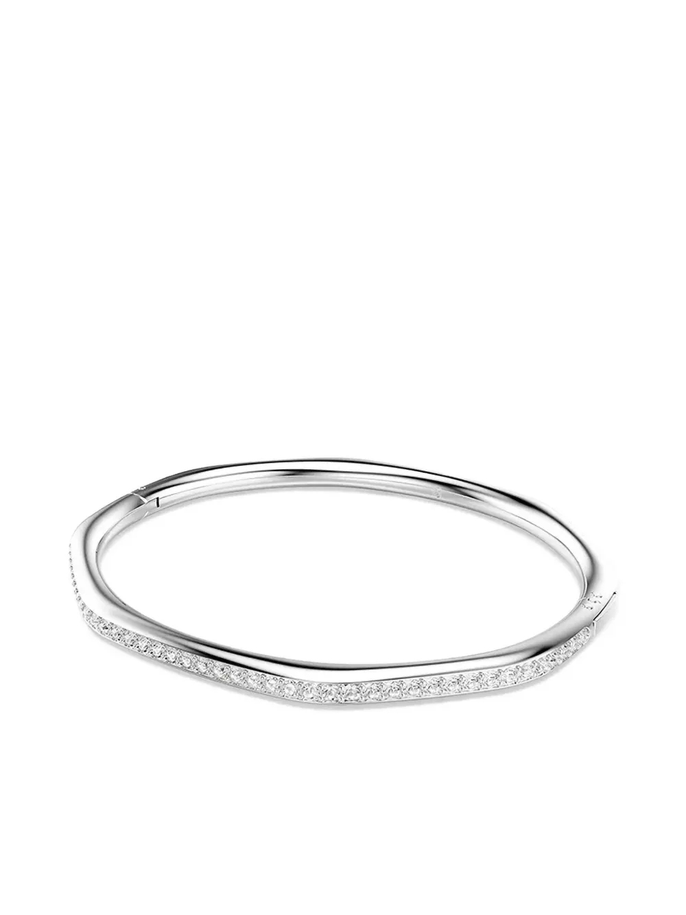 Dextera faceted crystal-embellished bangle