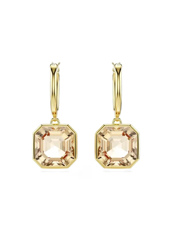 Swarovski Millenia クリスタル ピアス | ゴールドトーン | FARFETCH JP
