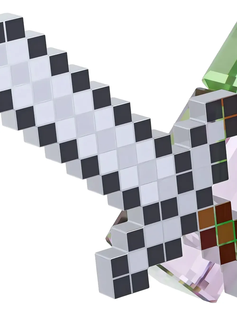 Swarovski X Minecraft Alex Crystal Figurine In Multi