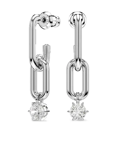 Swarovski Constella chain-link crystal earrings