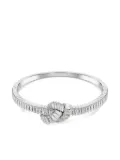 Swarovski Matrix baguette-cut knot bracelet - Silver
