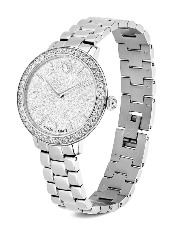 Swarovski Relógio Matrix 3-link De 30mm | Branco | FARFETCH BR